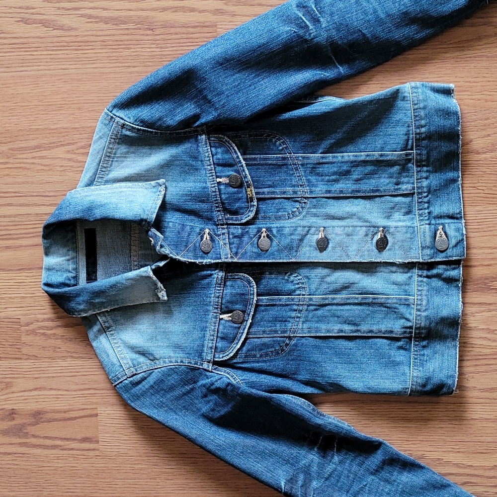 Lee RIDERS cropped denim jacket
